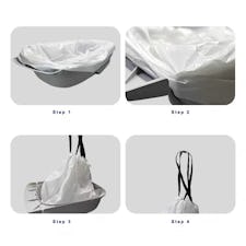 Petree waste bag (3rolls) for 2nd gen petree self-cleaning cat litter box
