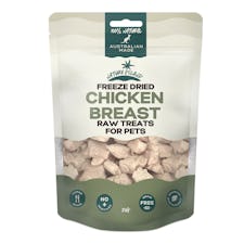 Nature island freeze dried chicken breast raw treats