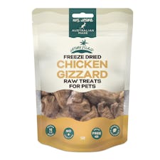Nature island freeze dried chicken gizzard raw treats