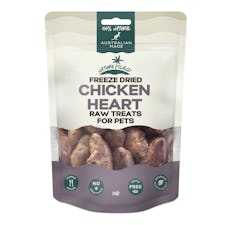 Nature island freeze dried chicken heart raw treats