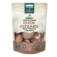 Nature island freeze dried duck gizzard raw treats