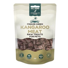 Nature island freeze dried kangaroo meat raw treats