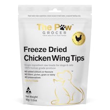 The paw grocer freeze dried chicken wing tips