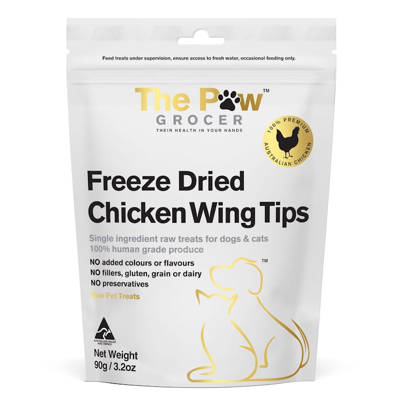 The paw grocer freeze dried chicken wing tips
