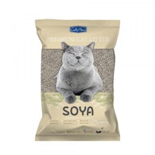 Cuddly paws soy cat litter charcoal 7ltr