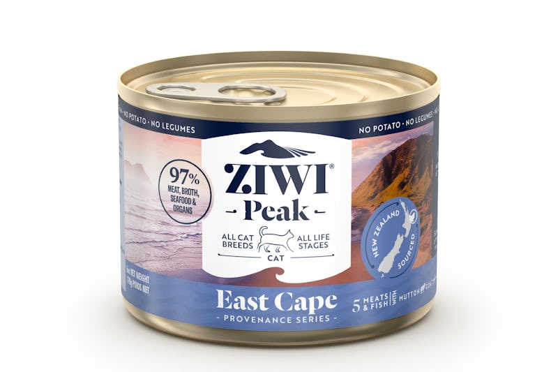 Ziwi peak wet canned east cape cat food front of pack 170g