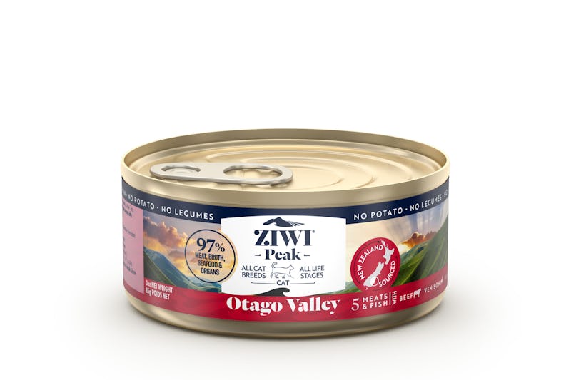 Ziwi peak wet canned otago valley cat food front of pack 85g