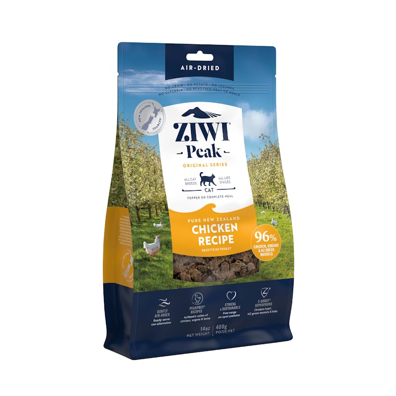 Ziwi peak chicken air dried 400g front of pack