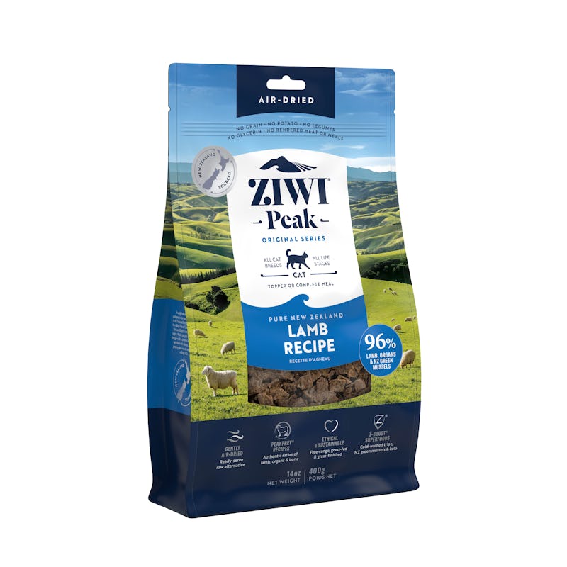 Ziwi peak lamb air dried 400g front of pack