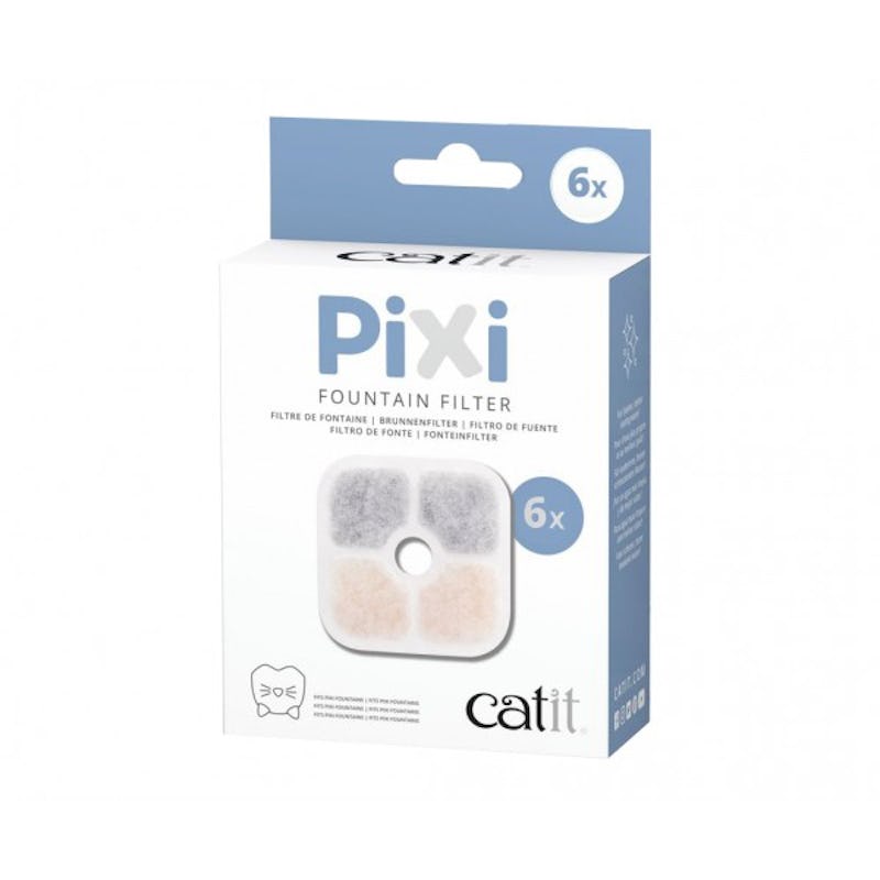 Catit pixi fountain filter cartridge pack  6
